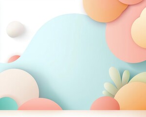 Fototapeta premium High clarity illustration with crisp edges and clean lines, balanced design with ample room for text placement.