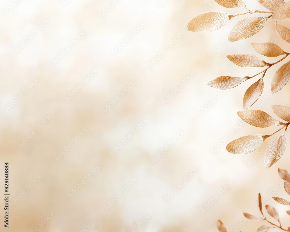 Poster warm natural light diffused across a soft texture, creating a serene and peaceful ambiance, ideal fo
