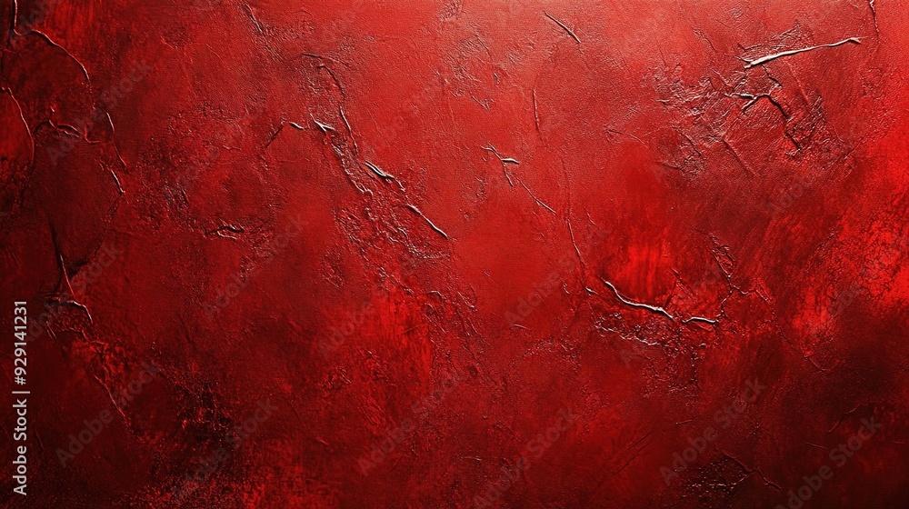 Poster crimson texture: a vibrant red textured background with dark, abstract patterns, perfect for adding 