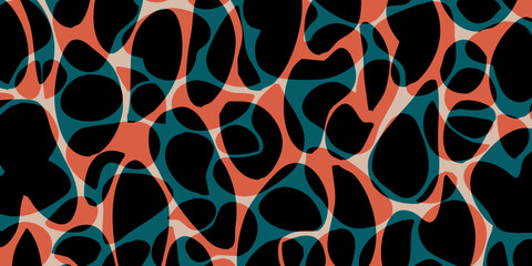 Abstract pattern. Illustration for printing on wall decorations. For use in graphics.