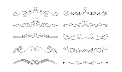 Decoration and Border set bundle editable, stylist, elegant, modest, royal, vintage, retro borderline heading