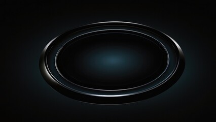 Black background with a subtle glow in the center, mysterious and deep.