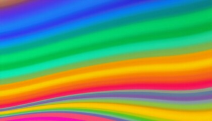 Obraz premium wide bold rainbow stripes in a gradient pattern each color transitions smoothly into the next creating a rich and colorful background with strong visual appeal