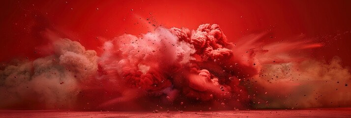 red abstract design concept 