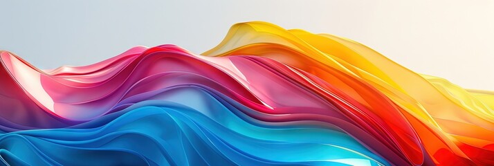 Obraz premium rainbow abstract design concept 