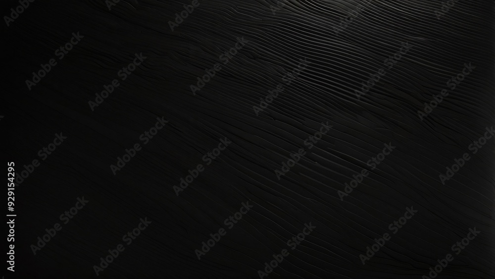 Poster black background with thin diagonal lines, modern and sharp.