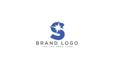 letter S logo design vector template design for brand.