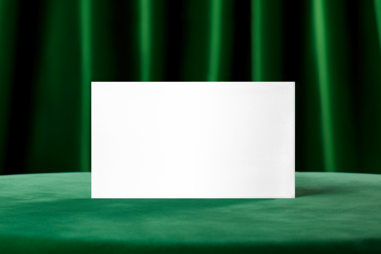 Business card  png mockup, editable transparent design