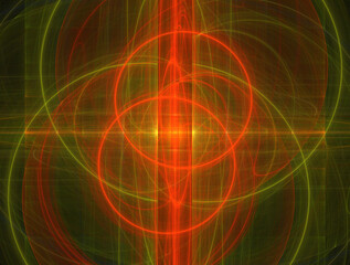 Imaginatory fractal abstract background Image