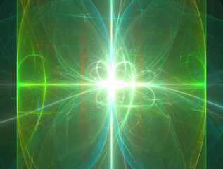 Imaginatory fractal abstract background Image