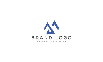 letter MA logo design vector template design for brand.