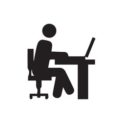 Fototapeta premium Computer Desks Vector Art
