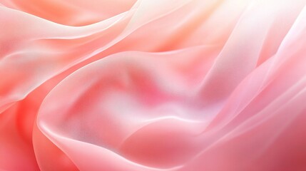 Obraz premium Abstract Peach Silk Fabric Texture 