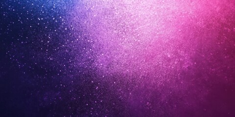 Fototapeta premium Grainy Purple Blue Pink Color Gradient Background with Vibrant Noise Texture
