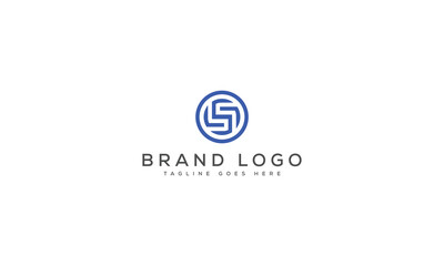 letter SO logo design vector template design for brand.