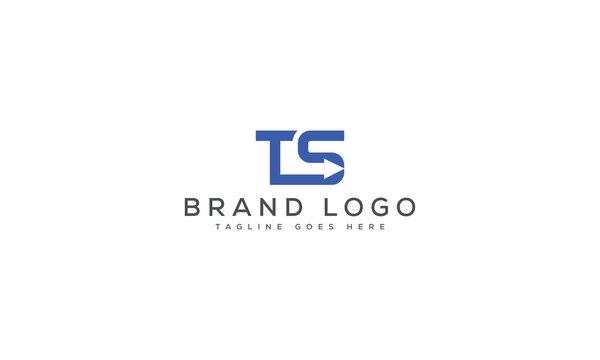 letter TS logo design vector template design for brand.