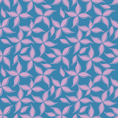 beautiful ditsy floral seamless background