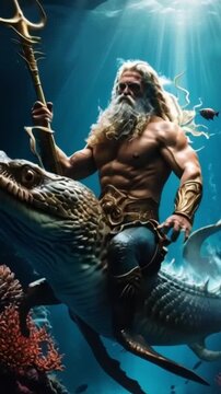 sea ​​god neptune