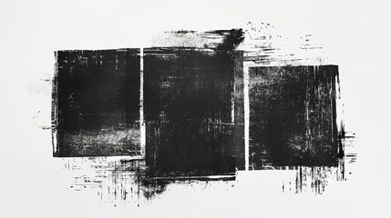 Grunge square template backgrounds, Hand drawn rectangular