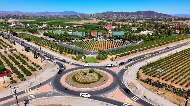 California, Wineries, Solar, Landscape, Scenic, Temecula, Winery, Country, Roundabout, Vineyards
