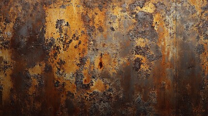 Rusty metal surfaces and industrial textures, copy space