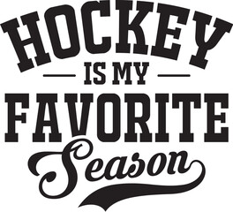 Hockey is My Favorite Season
