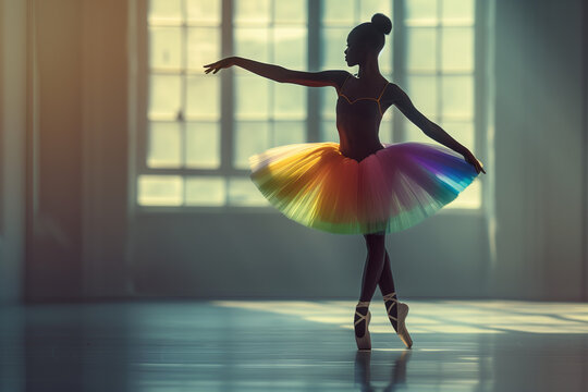 Rainbow pointe shoes deals