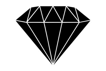 Diamond vector art illustration