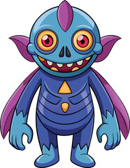 Halloween ghoul Vector Cartoon  Illustration for Spooky Design Festive Art And TShirt Design