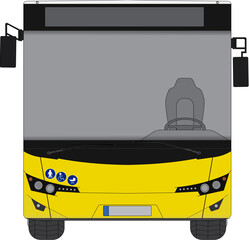 Yellow City Bus