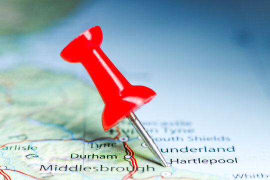 Hartlepool, Great Britain pin on map