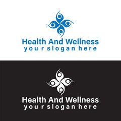 creative health, wellness, clinic, medical, dental, mental , yoga, custom  fitness logo vector eps for your brand 