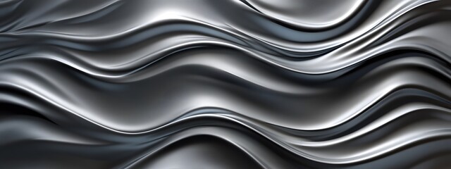 Obraz premium A grayscale background with flowing lines and curves, resembling the topography of an alien planet's surface
