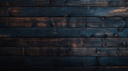 Naklejka premium Dark brown wooden surface forming a textured background