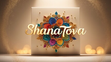 Shana Tova Greeting for Rosh Hashanah