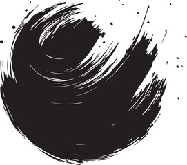 black and white swirl