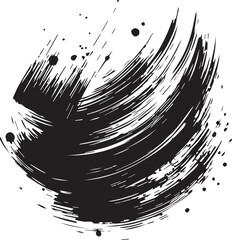 black and white swirl