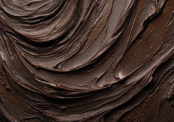 Swirling chocolate texture background