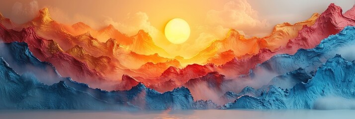 presentation background that shows amplification and elevation with a creative style 