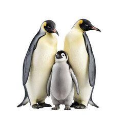 isolated Penguin on a transparent Background