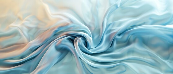 Obraz premium Up close, the fabric features a defined design in its center