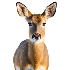 Fototapeta premium Deer isolated on a Transparent Background