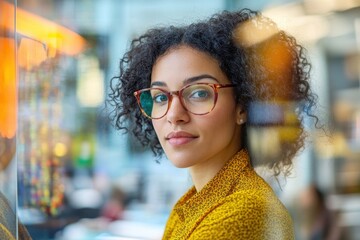 Crisis Management Expert in Action: Public Relations Adviser Strategizing in Dynamic Office Setting with Double Exposure Effect