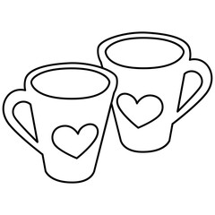 Coffee Cup Outline
