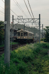 Obraz premium train on the railway