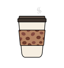 cup with coffee tea hot drink icon