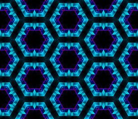 Seamless pattern of bold shapes and design for backgrounds, wallpaper, textiles and more!
