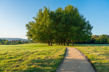 Simpson Manor near Caldecotte lake in Milton Keynes. England