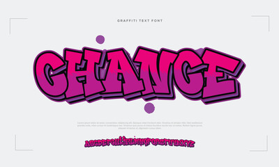 Graffiti alphabet. gradient graffiti letters. Uppercase letters with drips, and spray effect. Graffiti font.