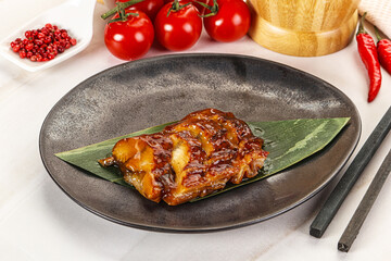 Grilled eel with unagi sauce